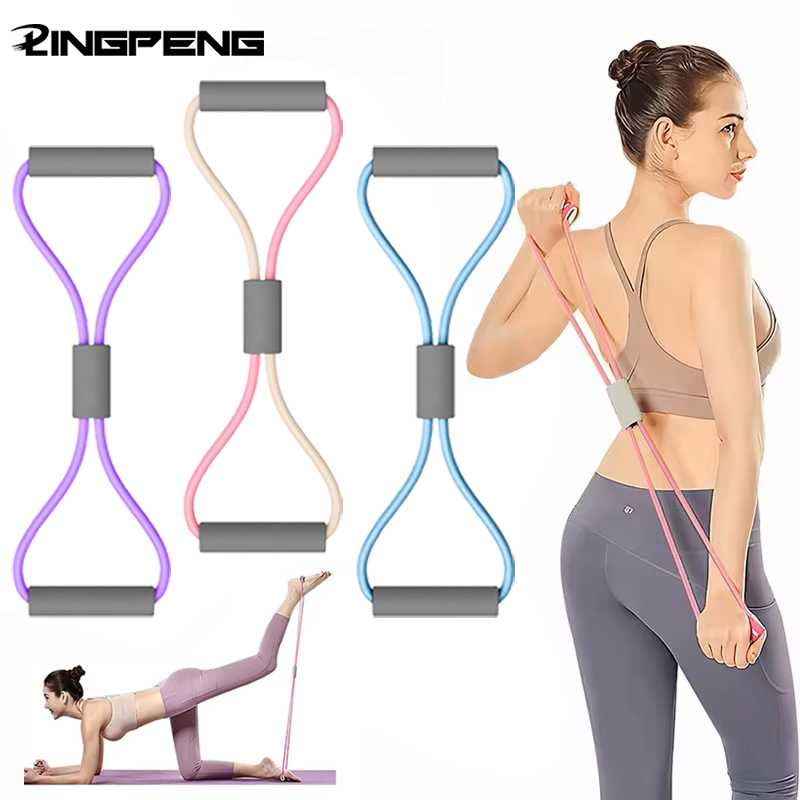 Yoga Fitness Resistance Band - 1 stks home gym elastische band