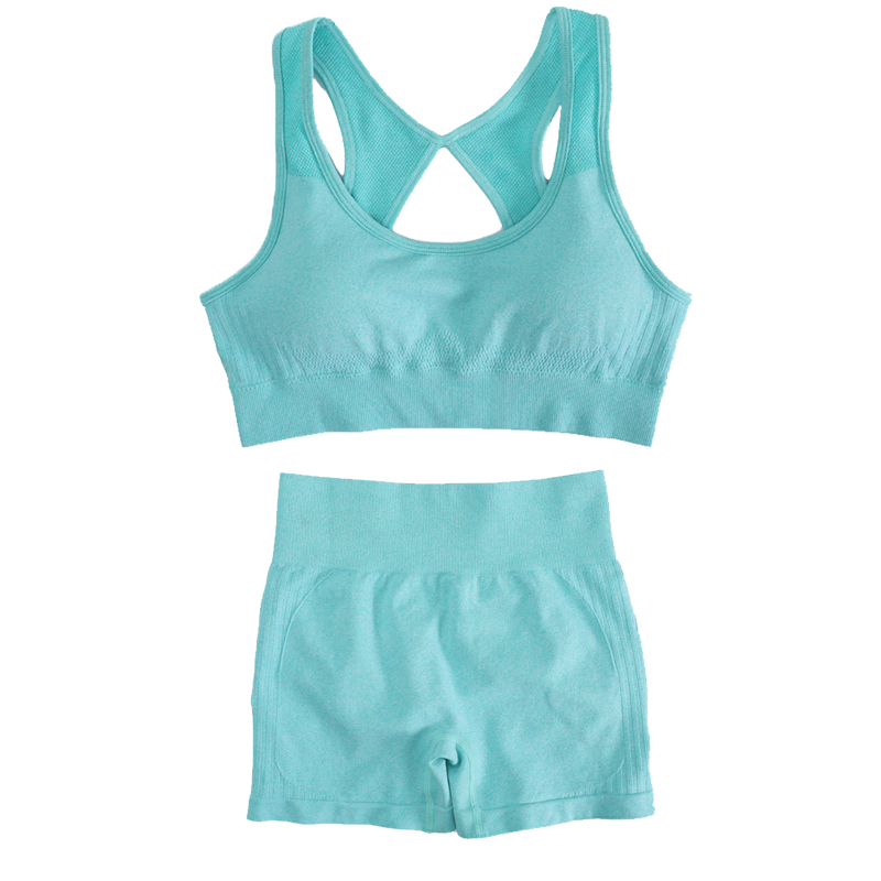 Yoga Of Fitness - Dames sport fitness yogakledingset ademende elastische