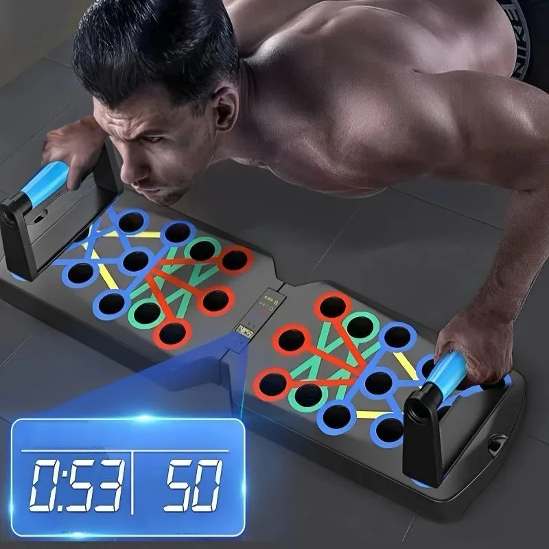 Push Up Board - Push-up boardset Draagbare multifunctionele push-upstang Opvouwbare