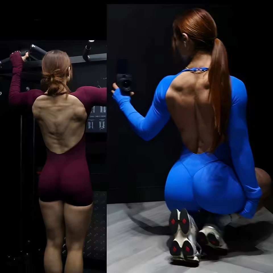Yoga Fitness Training - Impact jumpsuit met lange mouwen Naadloze