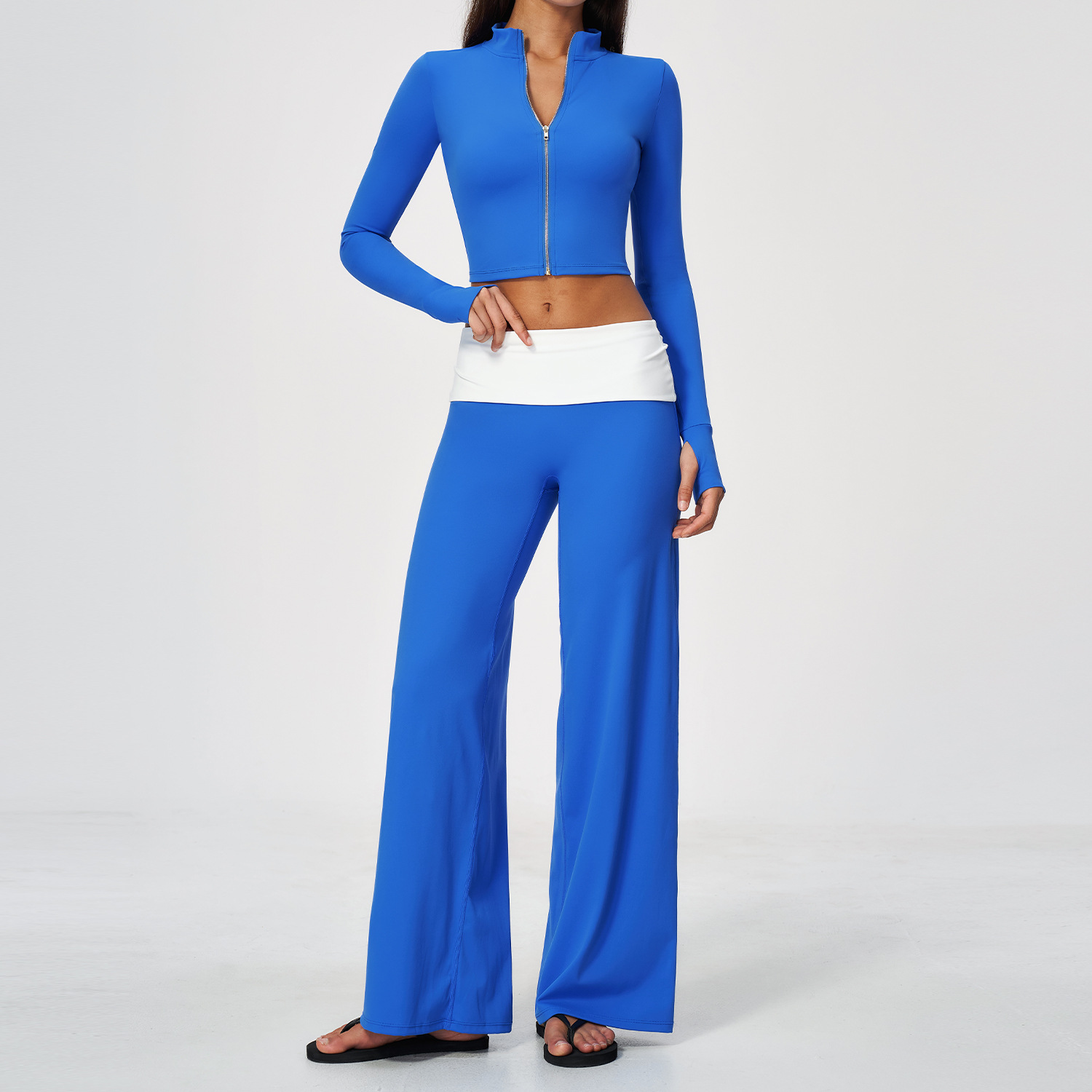 Zipjas, wijde broek, 2-delige  - Yoga Of Fitness recensie en prijs