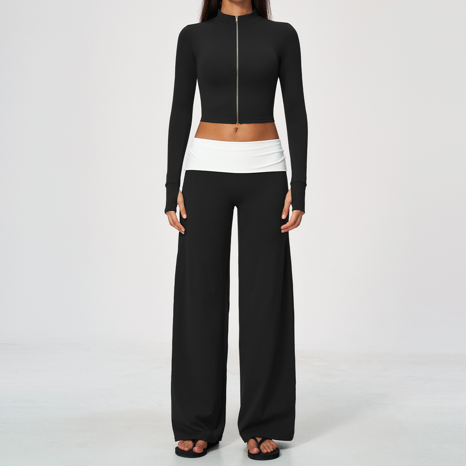 Zipjas, wijde broek, 2-delige  - Yoga Of Fitness recensie en prijs