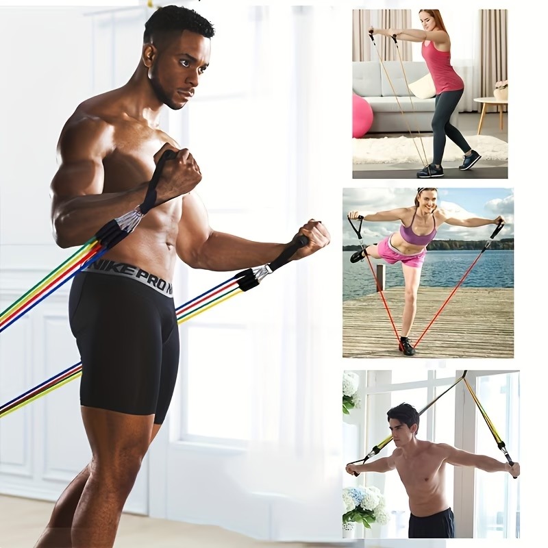 Resistancebandset met deuranke - Yoga Fitness Resistance Band recensie en prijs