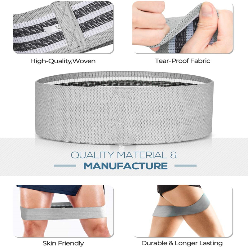 3Pcs Vrouwen Mannen Stof Resis - Yoga Fitness Resistance Band recensie en prijs
