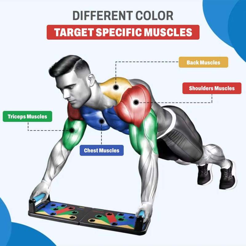 Draagbaar opvouwbaar push-up b - Push Up Board recensie en prijs