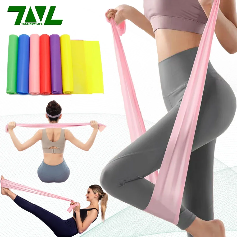 Lengte 200cm Yoga Pilates Stre - Yoga Fitness Resistance Band recensie en prijs